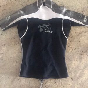 Boys wet suit shirt
